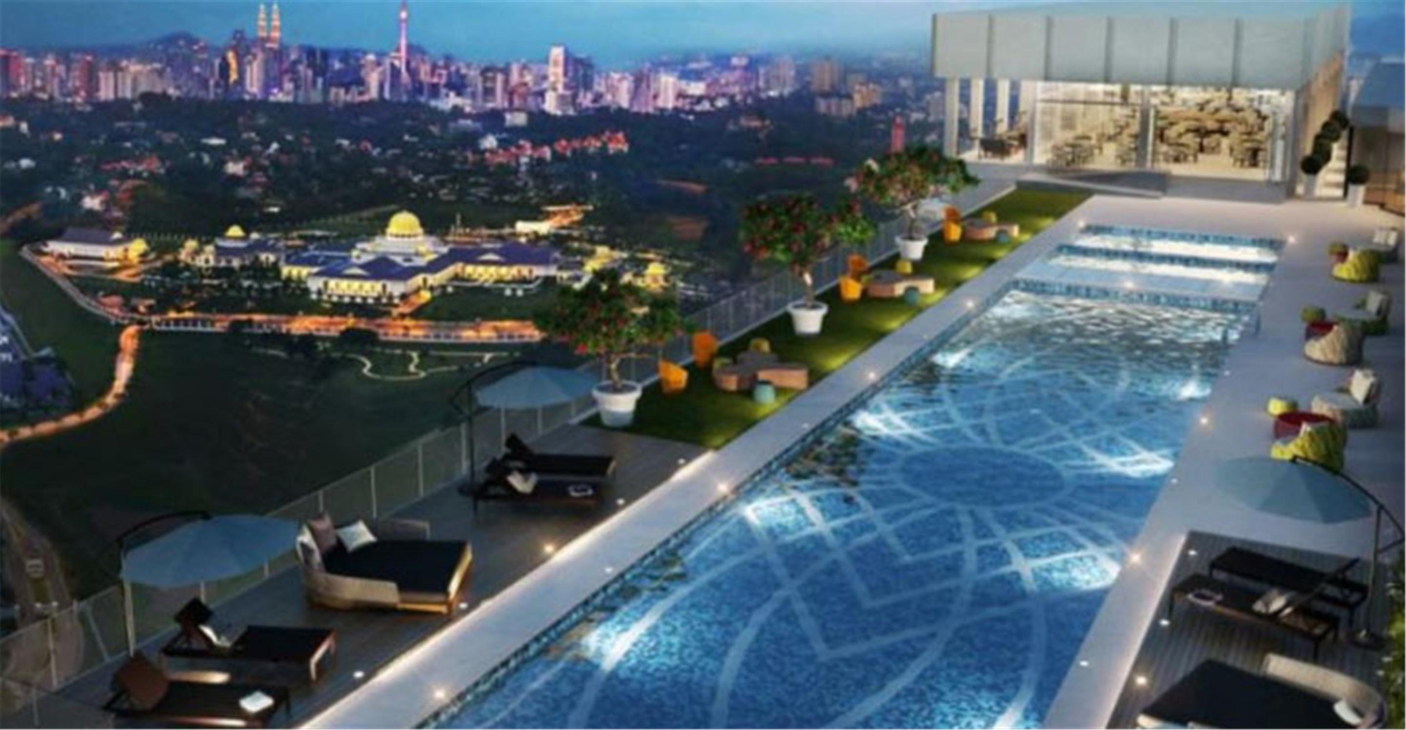 Dorsett Hartamas Kuala Lumpur Hotel Exterior photo Sky Pool