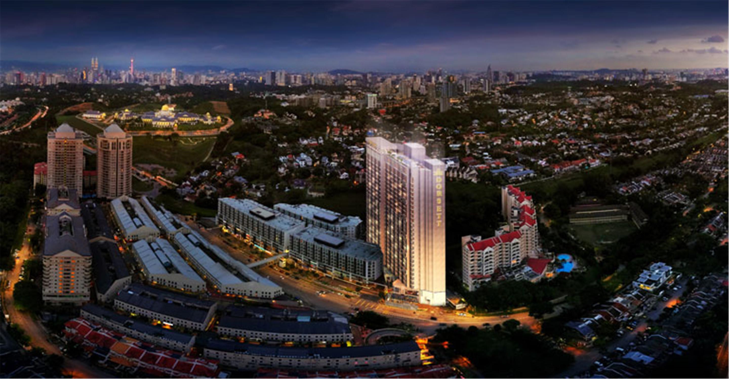 Dorsett Hartamas Kuala Lumpur Hotel Exterior photo The 101 at night